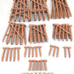 Lionel 6-12037 O FasTrack Graduated Trestle Set (16) EX/Box