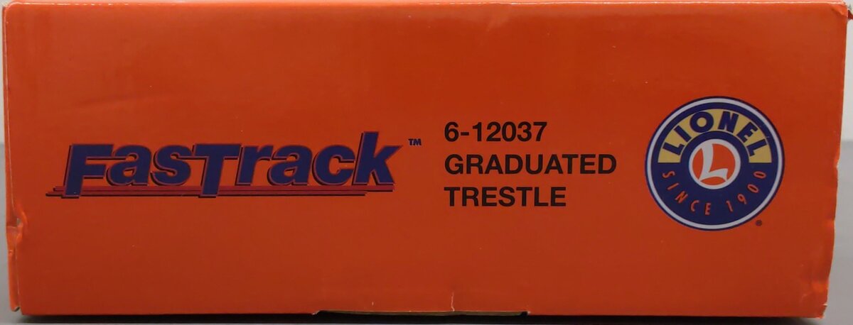 Lionel 6-12037 O FasTrack Graduated Trestle Set (16) EX/Box