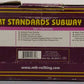 MTH 20-2675-1 O BMT 2500 Series 3-Car Subway Set with Proto-Sound 2.0 (Set of 3) EX/Box