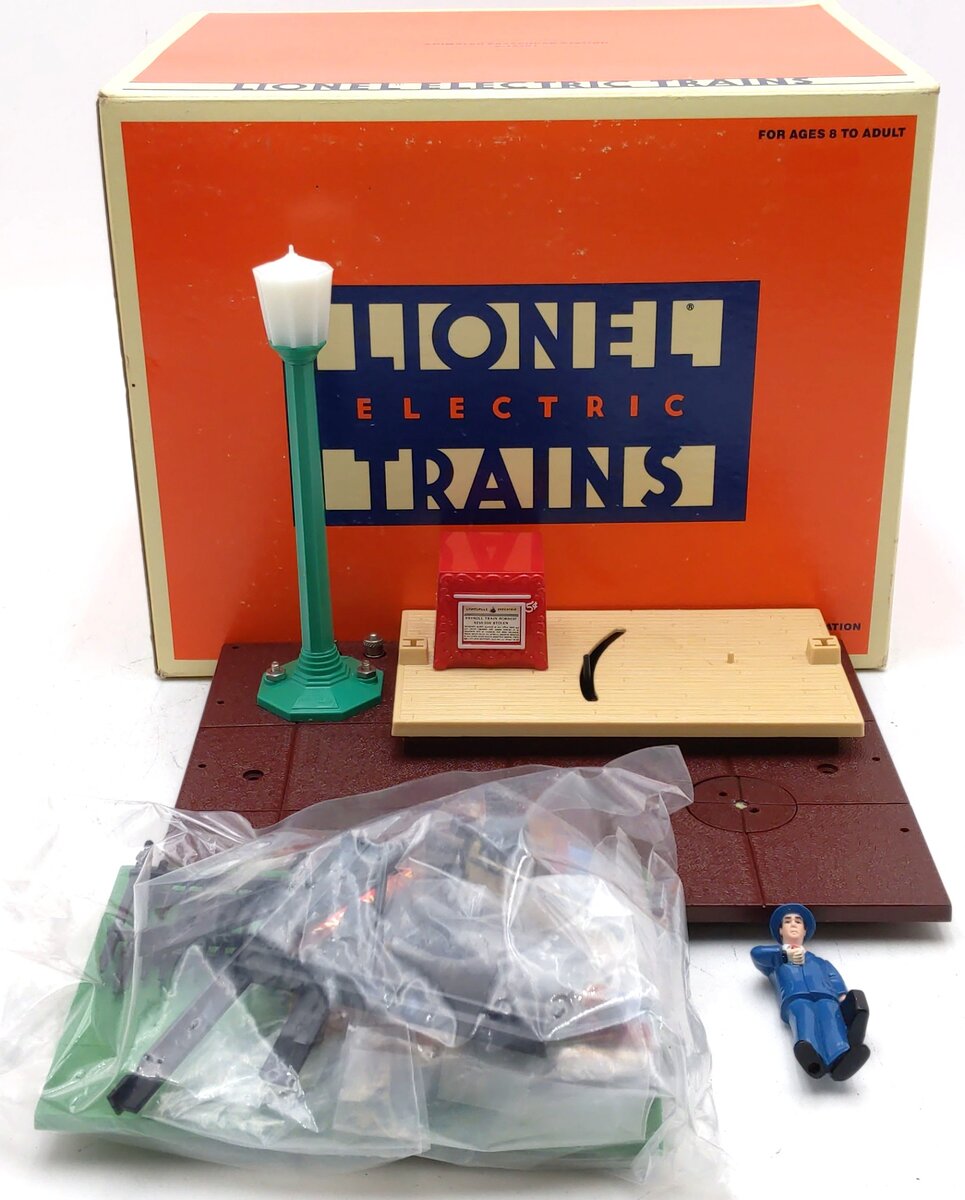 Lionel 6-12791 O Animated Passenger Station LN/Box