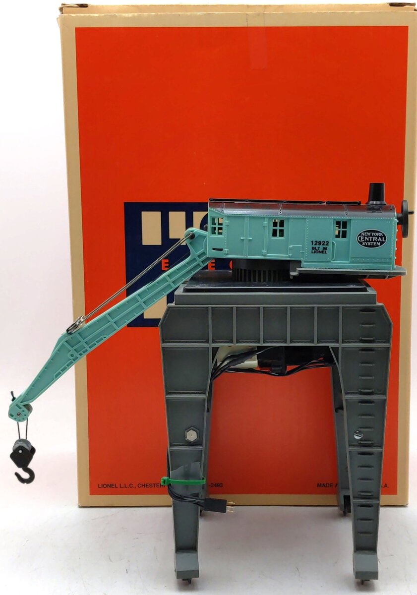 Lionel 6-12922 New York Central Operating Remote Gantry Crane EX/Box
