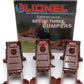 Lionel 6-12717 O and 027 Gauge Authentic Track Bumpers (Set of 3) EX/Box