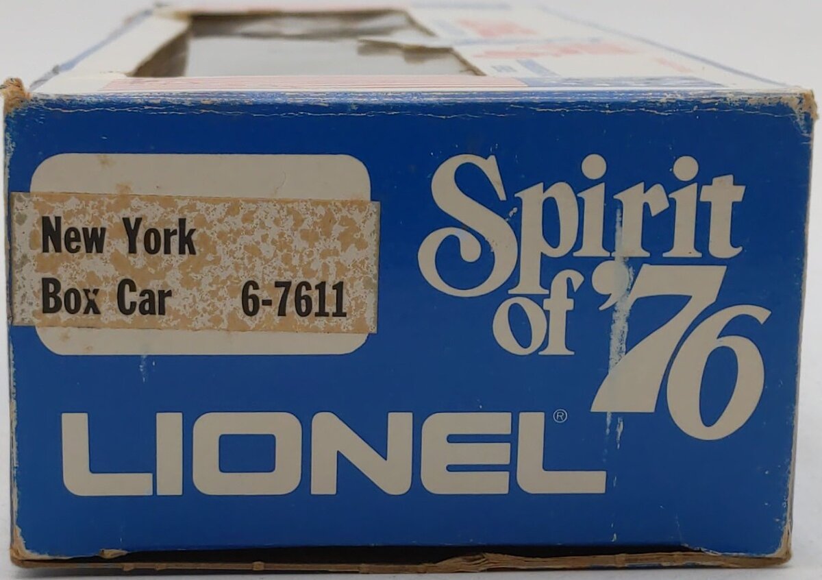 Lionel 6-7611 O Gauge State of New York Boxcar #7611 EX/Box