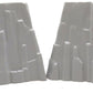 Lionel 6-12744 O Rock Piers (Pack of 2) LN/Box