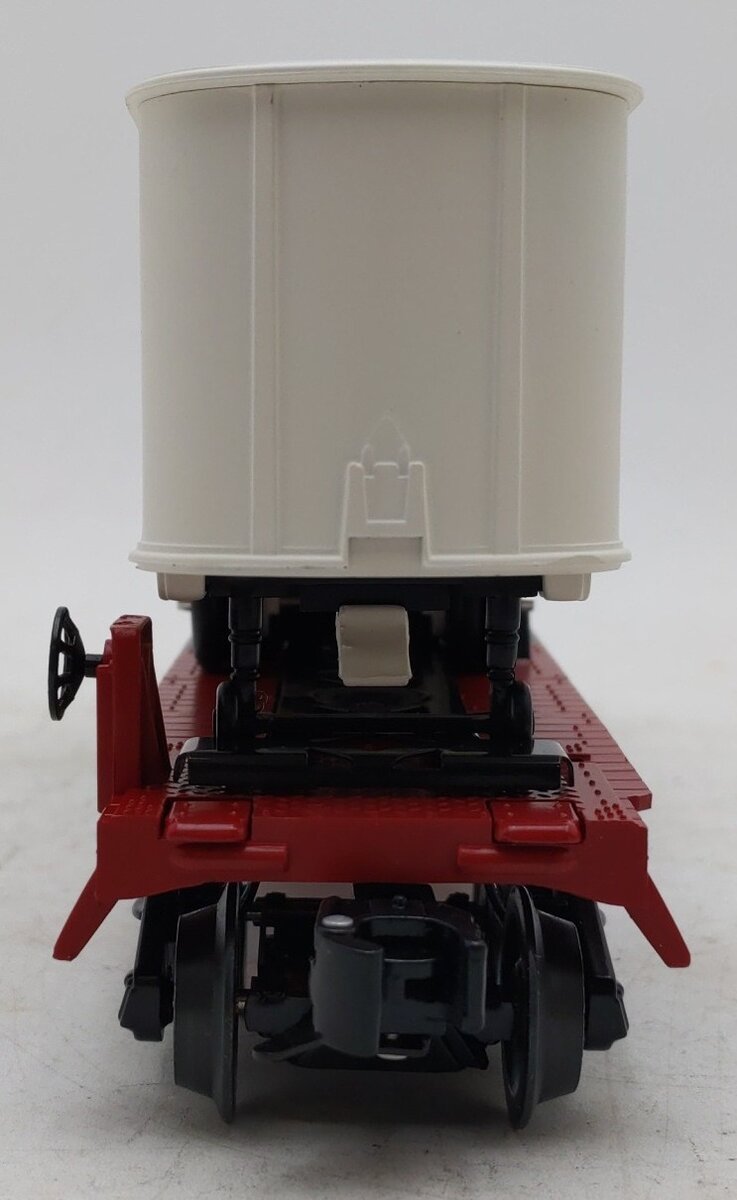 Lionel 6-39463 O Gauge PWC Flatcar with Cooper-Jarrett Trailers #6430 EX/Box