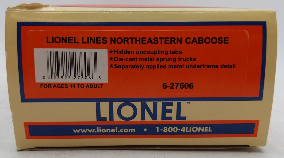 Lionel 6-27606 O Lionel Lines Northeastern Caboose #4679 EX/Box