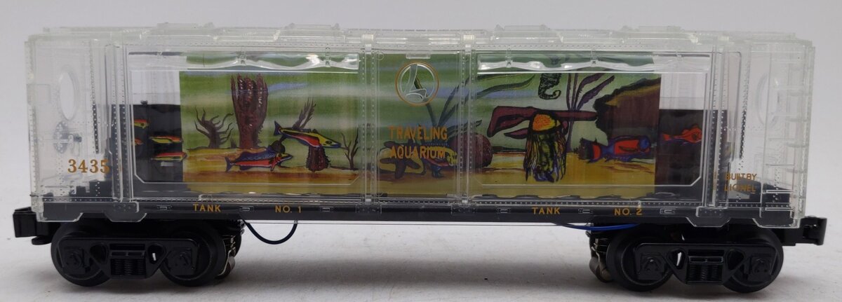 Lionel 6-29300 O Gauge 75th Anniversary Clear Shell Aquarium Car #3435 LN/Box