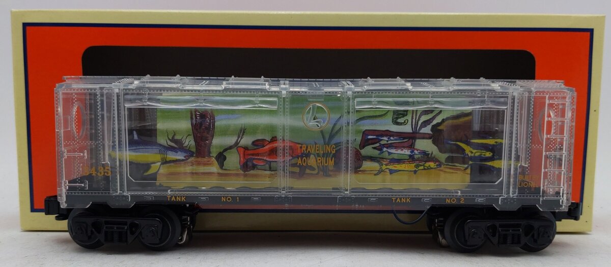 Lionel 6-29300 O Gauge 75th Anniversary Clear Shell Aquarium Car #3435 LN/Box