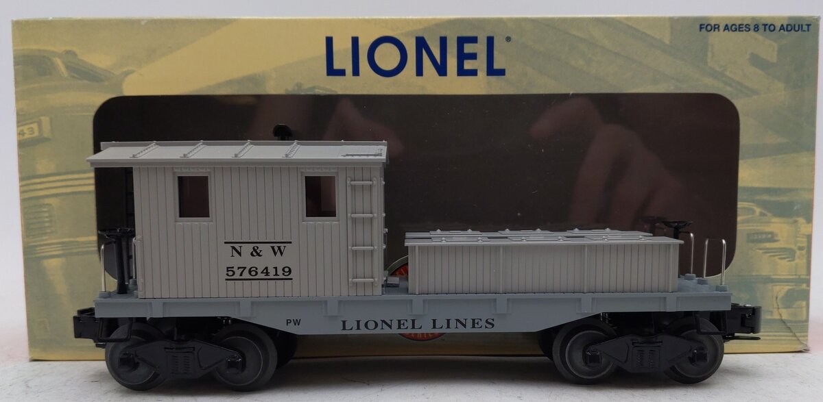 Lionel 6-29718 PWC 6419 O Gauge Norfolk and Western Illuminated Caboose #576419 EX/Box