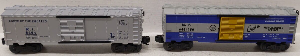 Lionel 6-27710 O Gauge Variation Boxcar #6464  (Set of 2) LN/Box