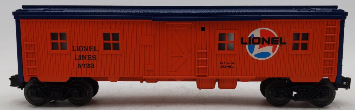 Lionel 6-5733 O Gauge Lionel Lines Illuminated Bunk Car EX/Box