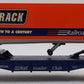 Lionel 6-19437 O Gauge Lionel Rail Roader Club Flatcar w/Inside Track Trailer EX/Box