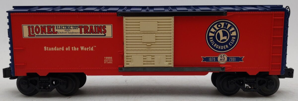 Lionel 6-19995 O Gauge LRRC 25th Anniversary Lionel Boxcar EX/Box