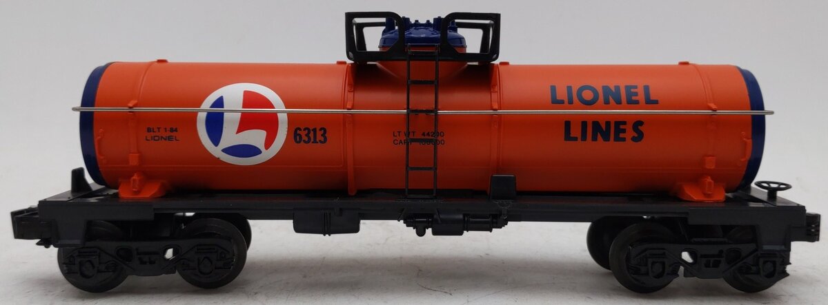 Lionel 6-6313 O Gauge Lionel Lines Single Dome Tank Car EX/Box