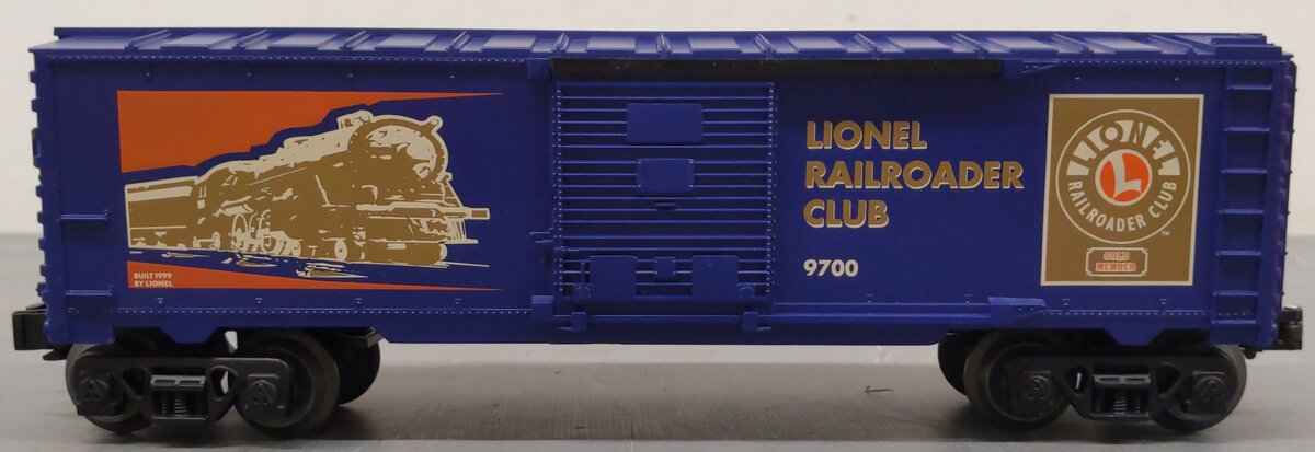 Lionel 6-19978 Lionel RR Club LRRC Gold Member Boxcar and Buttons EX/Box