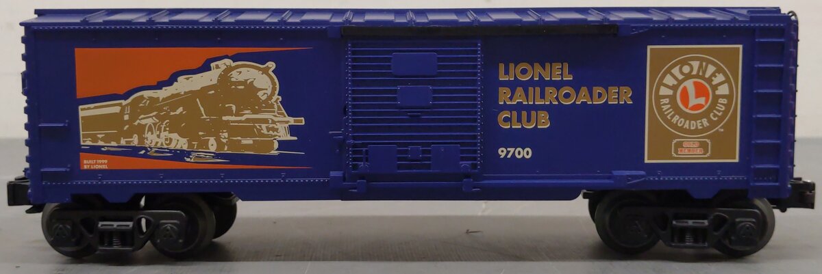 Lionel 6-19978 Lionel RR Club LRRC Gold Member Boxcar and Buttons EX/Box
