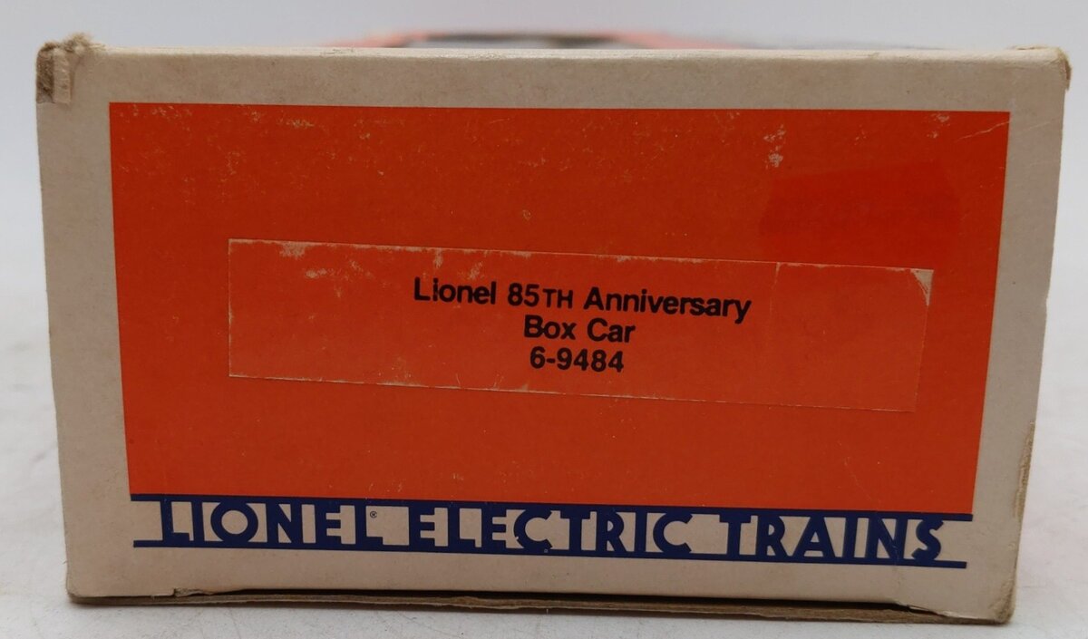 Lionel 6-9484 O Gauge Lionel 85th Anniversary Boxcar EX/Box