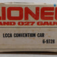 Lionel 6-9728 O Gauge Union Pacific LCCA Bi-level Stock Convention Car #9728 EX/Box