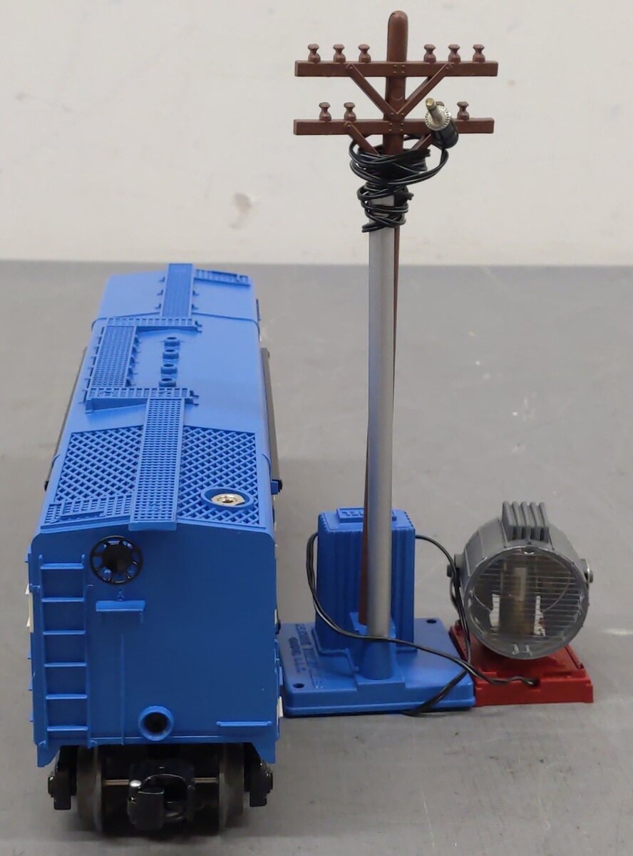 Lionel 6-29826 PWC 3530 O Gauge EMD Generator Car & Light Pole EX/Box