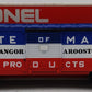 Lionel 6-9709 O Gauge State of Maine Box Car VG/Box