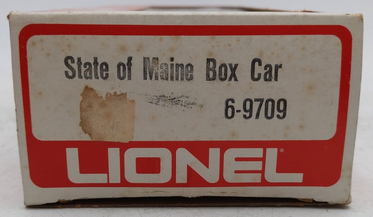 Lionel 6-9709 O Gauge State of Maine Box Car VG/Box