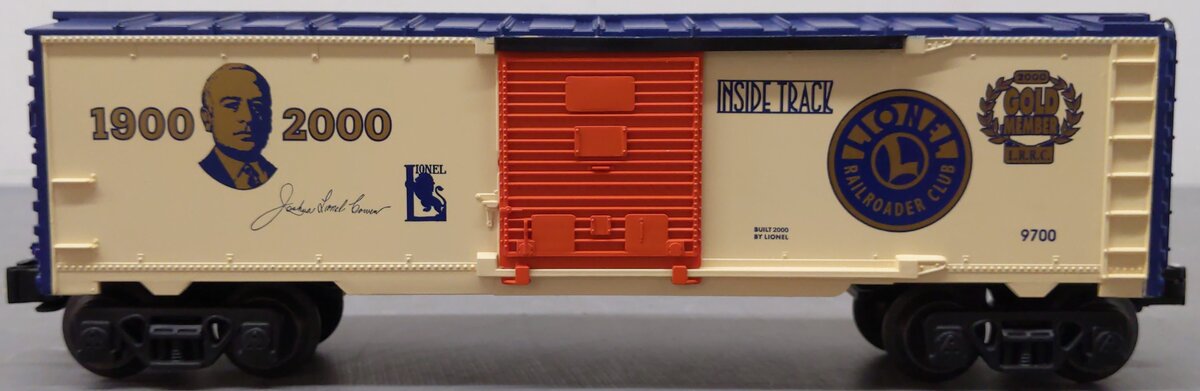 Lionel 6-19991 O Gauge LRRC Gold Member Box Car EX/Box