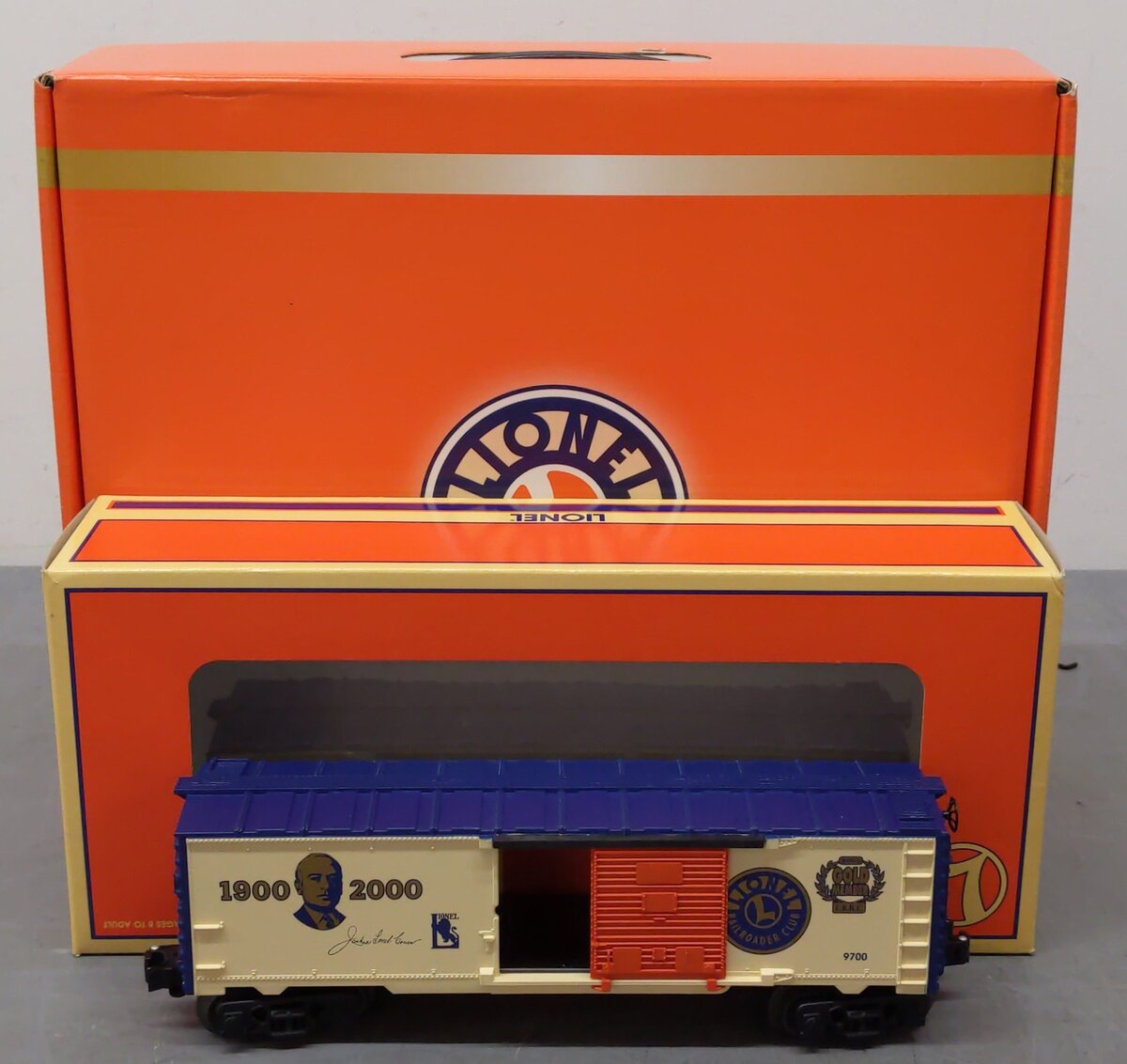 Lionel 6-19991 O Gauge LRRC Gold Member Box Car EX/Box