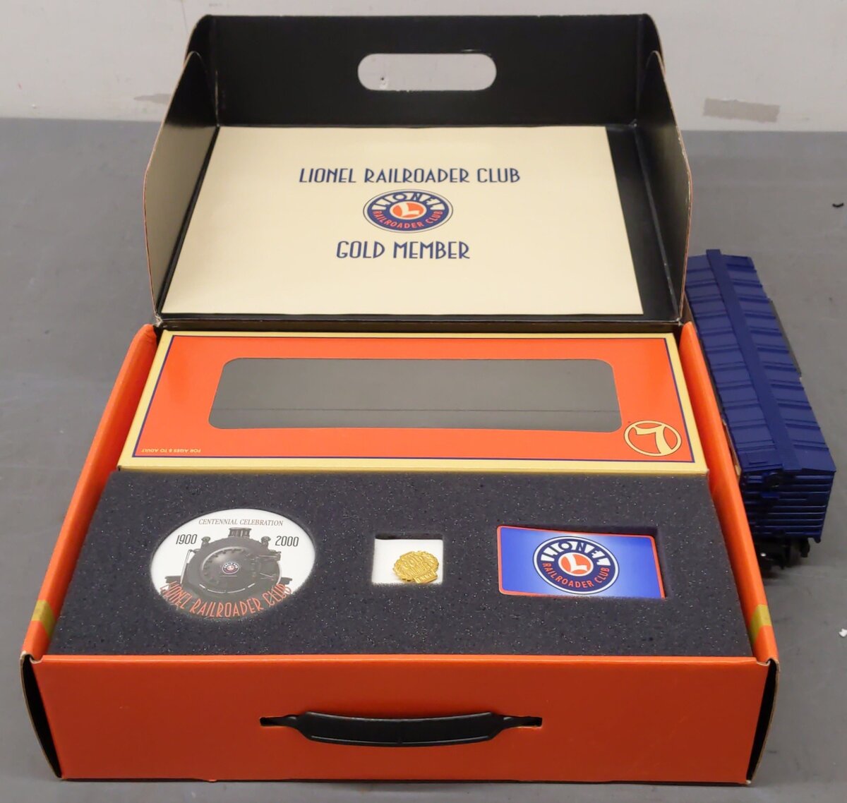 Lionel 6-19991 O Gauge LRRC Gold Member Box Car EX/Box
