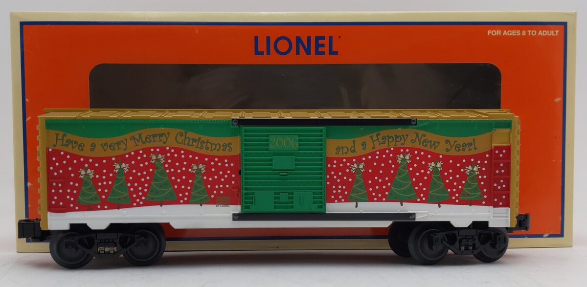 Lionel 6-25008 O Gauge 2006 Christmas Boxcar LN/Box