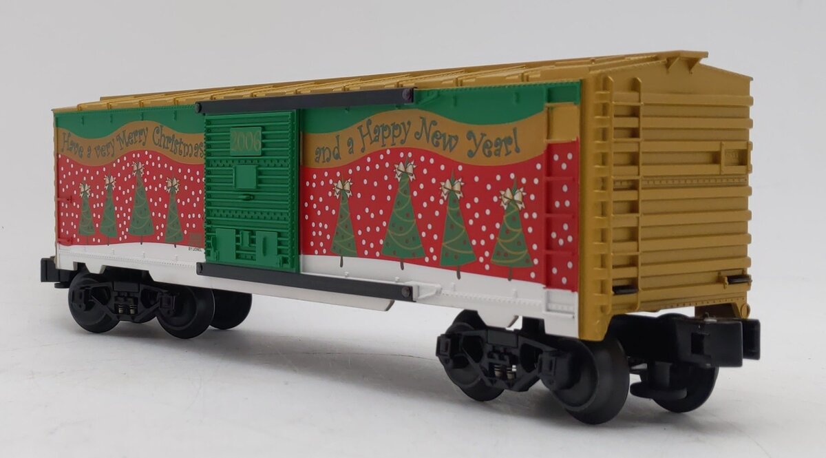 Lionel 6-25008 O Gauge 2006 Christmas Boxcar LN/Box