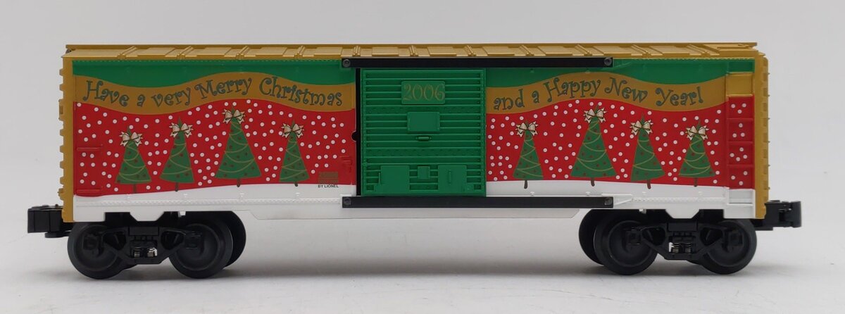 Lionel 6-25008 O Gauge 2006 Christmas Boxcar LN/Box