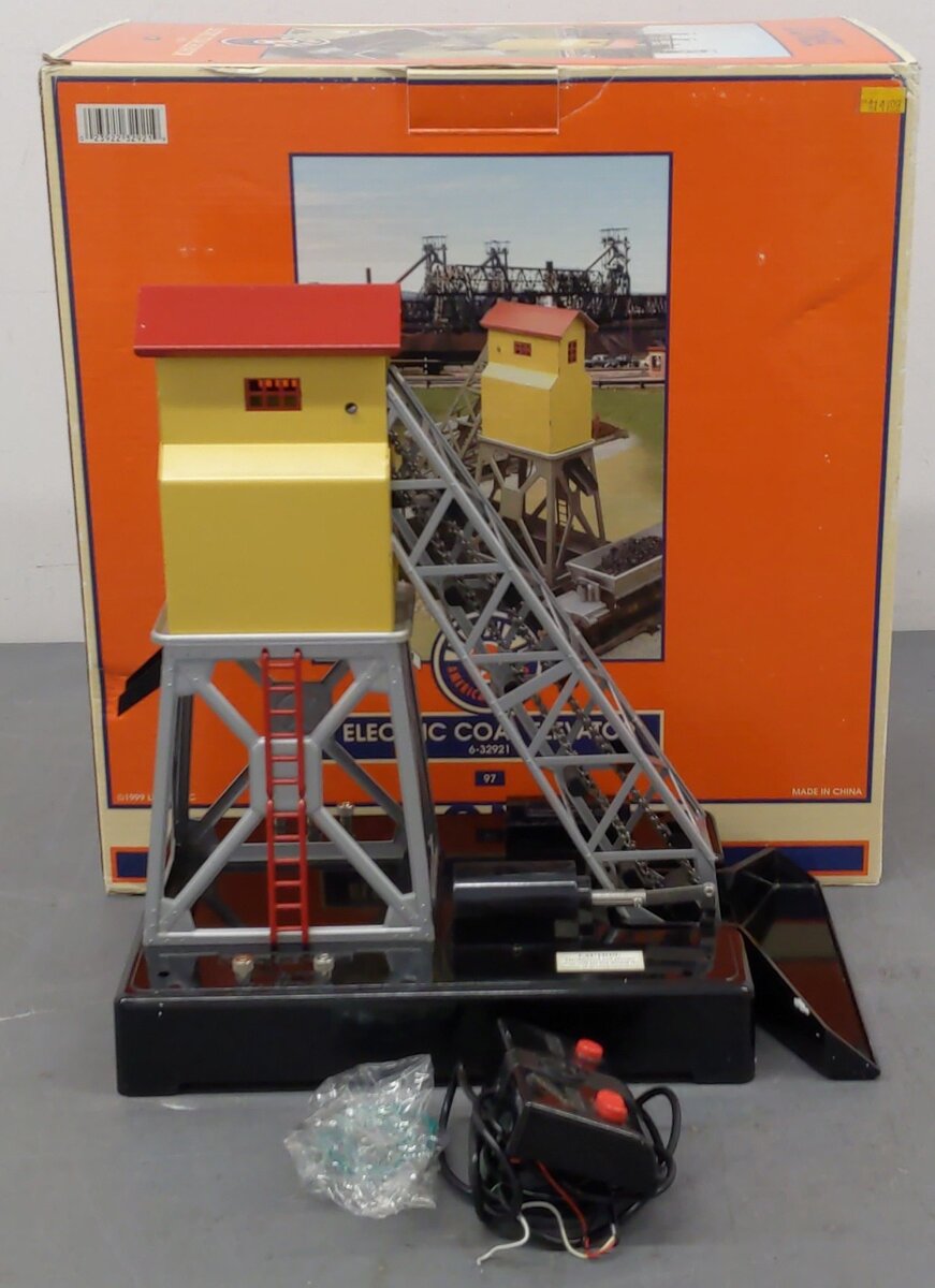 Lionel 6-32921 O Gauge Electric Coal Elevator Built Up #97 EX/Box
