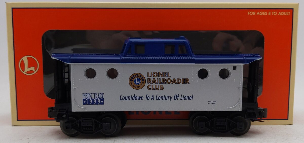 Lionel 6-19774 O Railroader Club 1999 N5C Lighted Porthole Caboose EX/Box