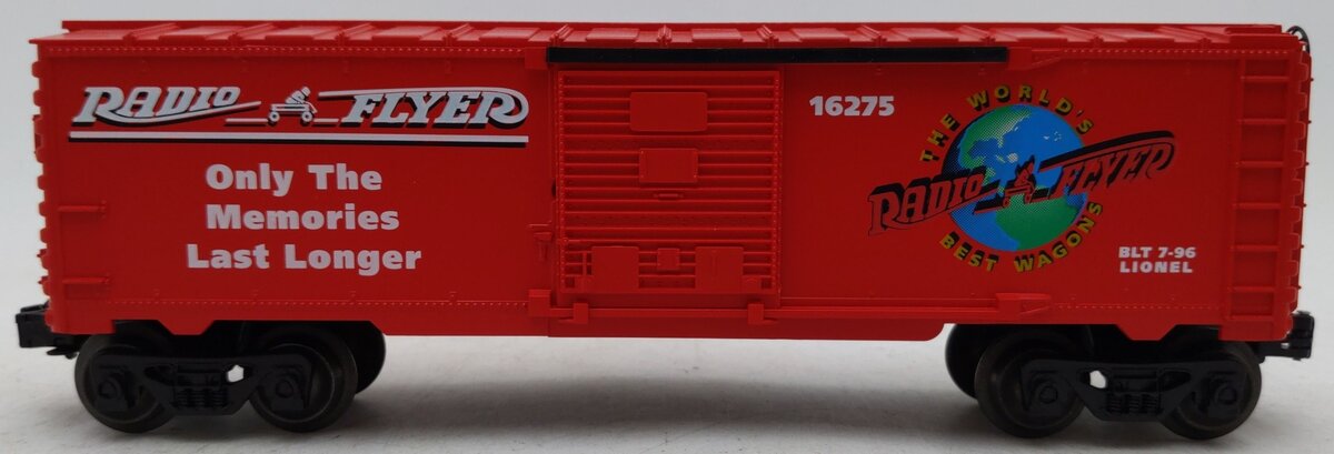 Lionel 6-16275 O Gauge Radio Flyer Boxcar EX/Box