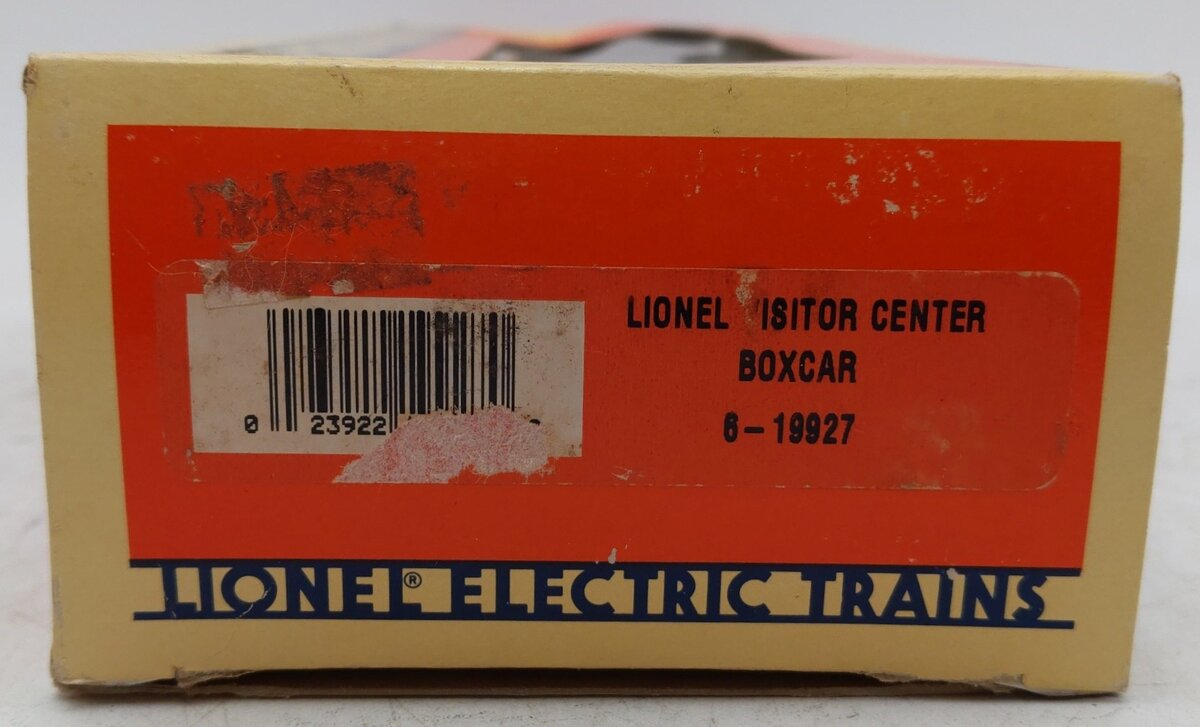 Lionel 6-19927 O Gauge Lionel Visitor Center Boxcar #1993 EX/Box