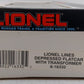 Lionel 6-16332 O Gauge Lionel Lines Depressed Flat Car w/ Transformer EX/Box