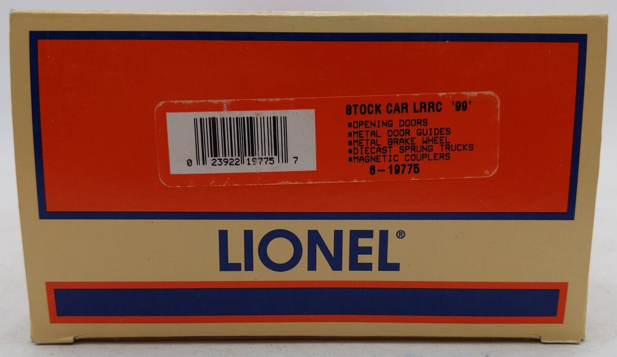 Lionel 6-19775 O Gauge LRRC Stock Car #3356 EX/Box