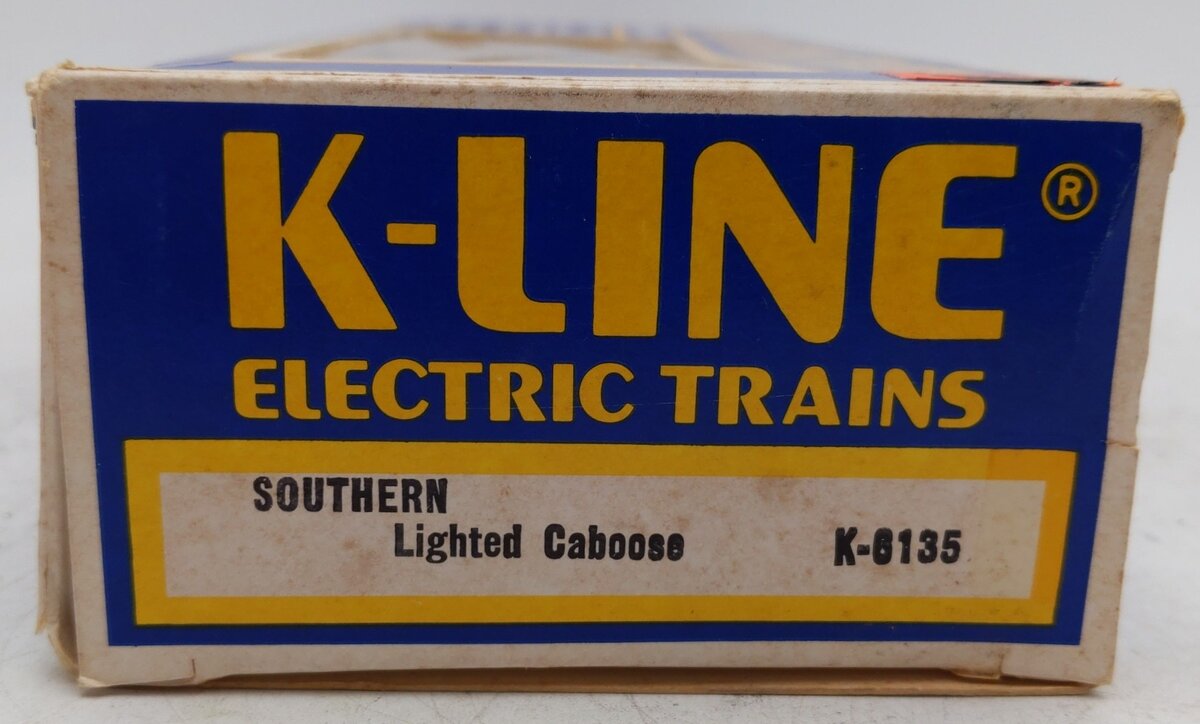 K-Line K6135 Southern Lighted Caboose EX/Box