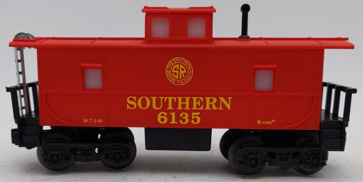 K-Line K6135 Southern Lighted Caboose EX/Box