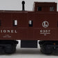 Lionel 6-19797 O Gauge PWC Lighted Caboose #6357 EX/Box
