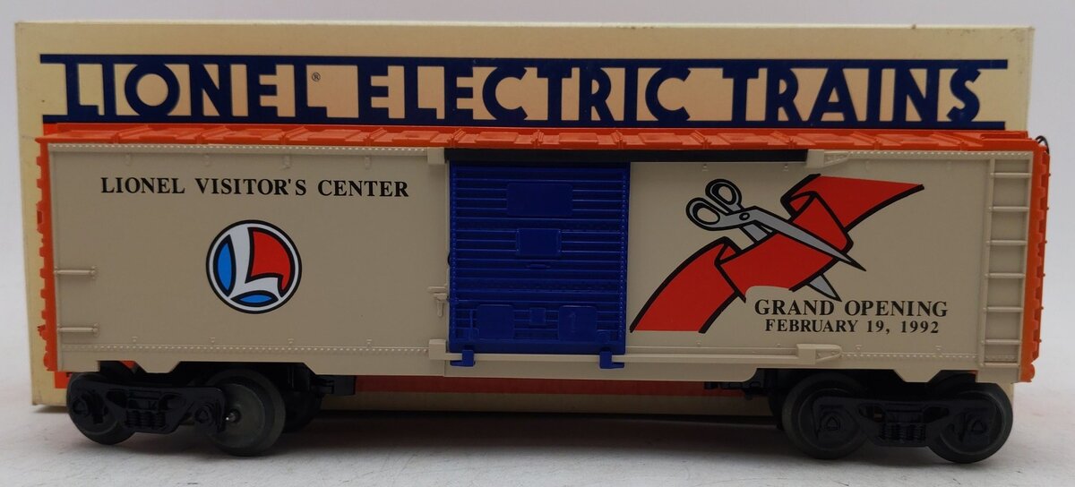 Lionel 6-19920 O Gauge Lionel Visitors Center Boxcar EX/Box