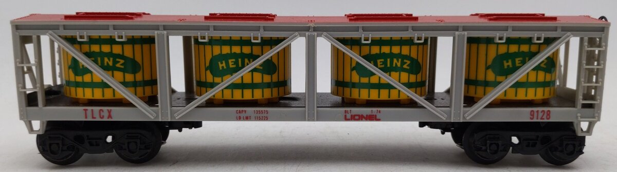 Lionel 6-9128 O Gauge Heinz Pickle Vat Car #9128 EX/Box