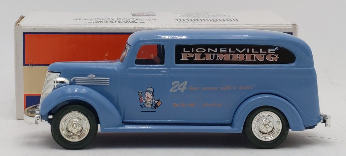 Eastwood 20265P 1:43 Die-Cast 1938 Chevrolet Lionelville Plumbing Panel Truck LN/Box