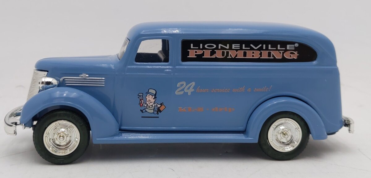 Eastwood 20265P 1:43 Die-Cast 1938 Chevrolet Lionelville Plumbing Panel Truck LN/Box