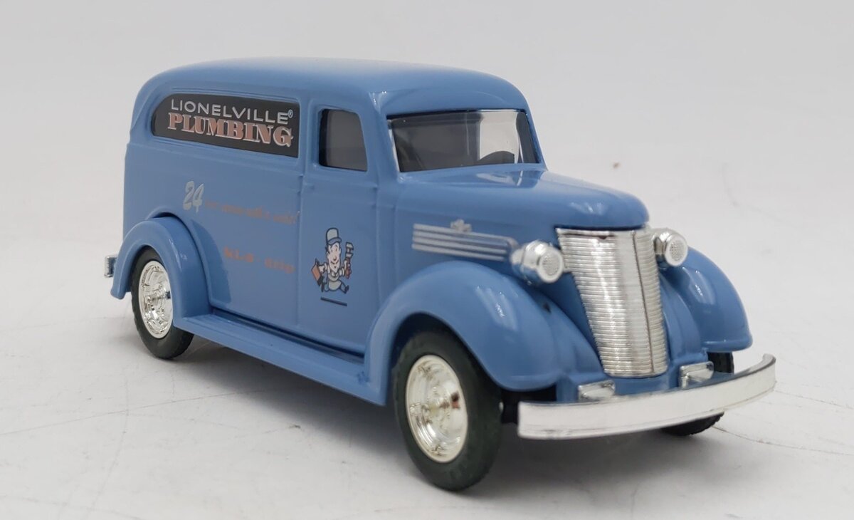 Eastwood 20265P 1:43 Die-Cast 1938 Chevrolet Lionelville Plumbing Panel Truck LN/Box
