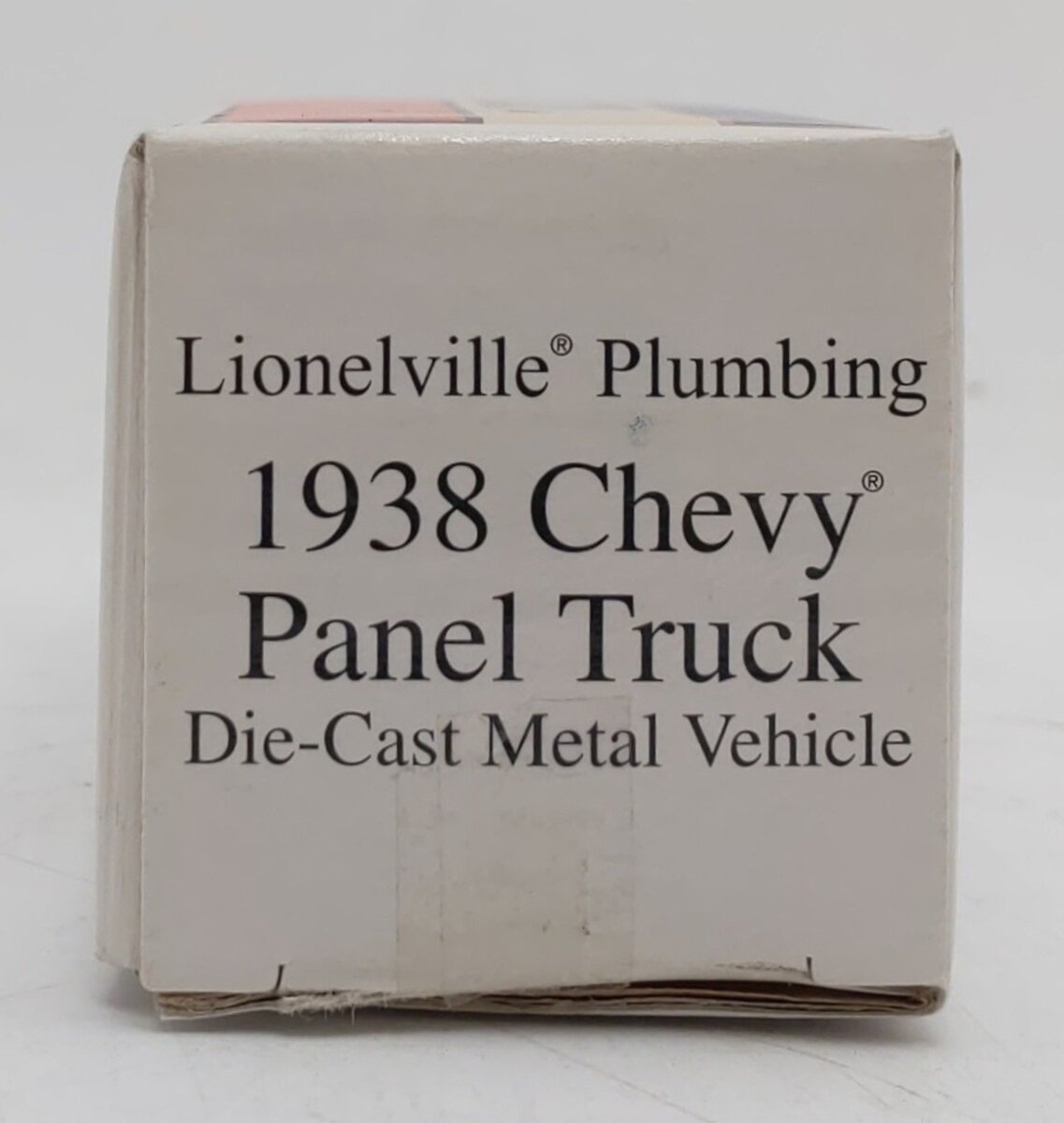 Eastwood 20265P 1:43 Die-Cast 1938 Chevrolet Lionelville Plumbing Panel Truck LN/Box