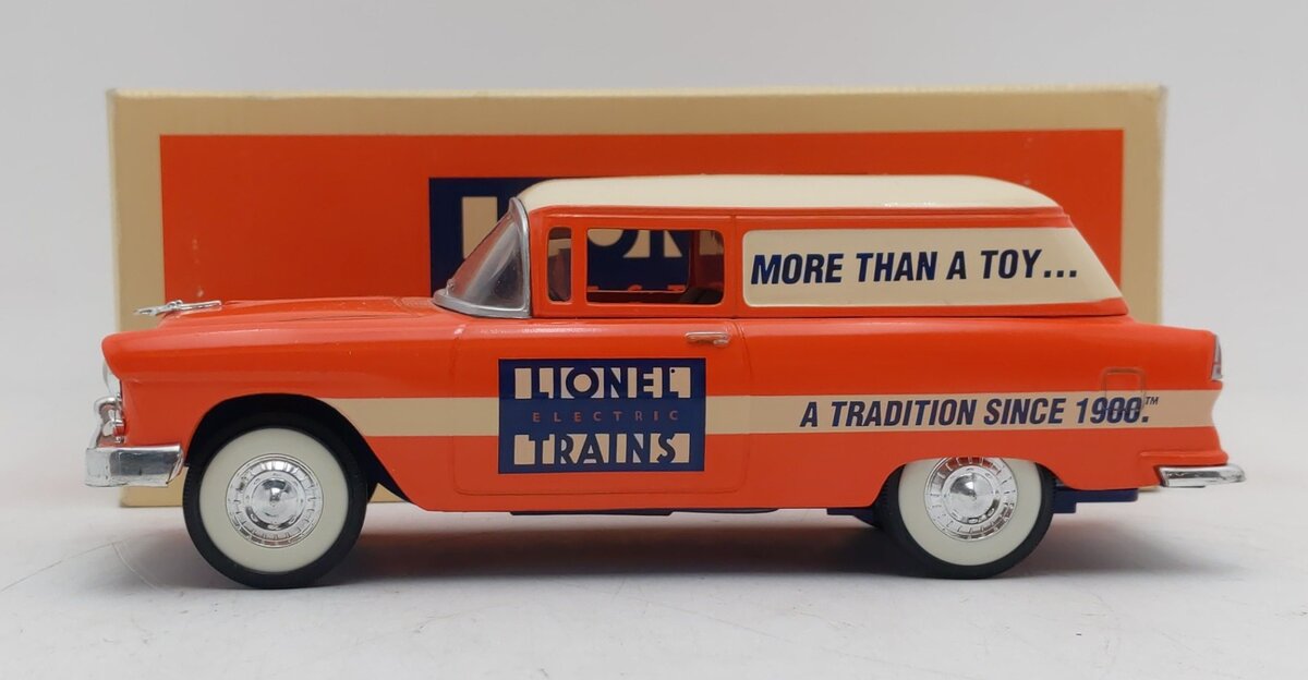 Eastwood Automobilia 303500 1:25 Lionel 1955 Chevy Delivery Lockable Coin Bank LN/Box