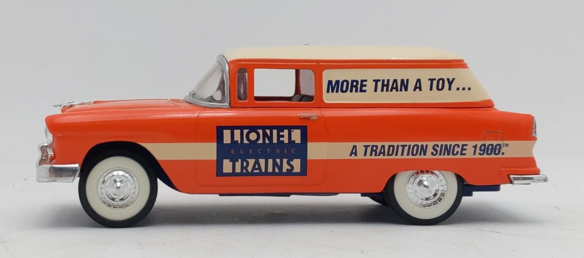 Eastwood Automobilia 303500 1:25 Lionel 1955 Chevy Delivery Lockable Coin Bank LN/Box