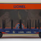Lionel 6-26331 O Gauge Lionel Lines Flatcar w/Bulkheads LN/Box