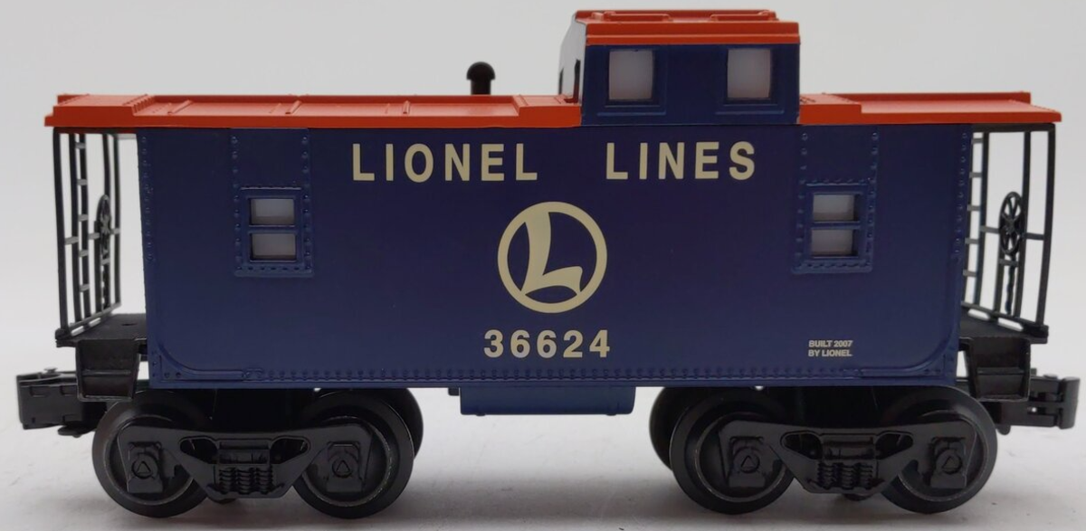 Lionel 6-36624 O Lionel Lines Orange & Blue Caboose EX/Box